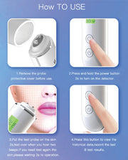 Facial Moisture TesterFacial Moisture Tester Detector Analyzer 
 












Multiple Functions: Can be used to test skin moisture, oil, and elasticity. It can also be used to measure enziziner Beautyziziner BeautyFacial Moisture Tester